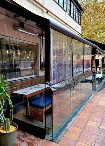 Screentex Classic Outdoor blinds from outdoor blinds and awnings (OBA)