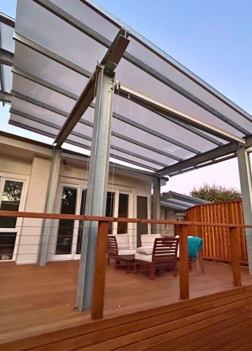 Screentex Wire Outdoor Blinds By Outdoor BLinds and Awnings (OBA)