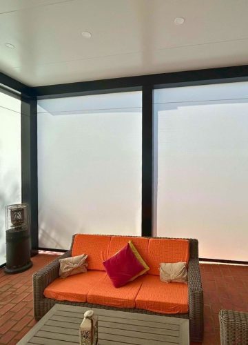 Screentex Zip Outdoor Blinds by Outdoor Blinds and Awnings O(B()