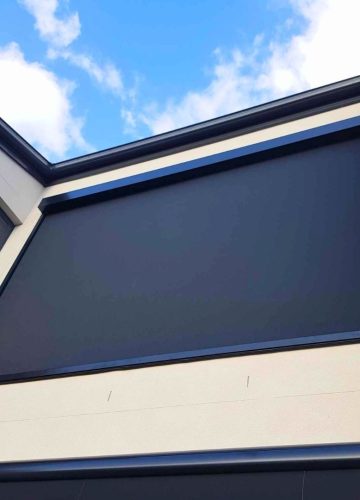 Screentex Zip Outdoor Blinds by Outdoor Blinds and Awnings O(B()