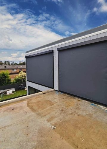 Screentex Zip Outdoor Blinds by Outdoor Blinds and Awnings O(B()