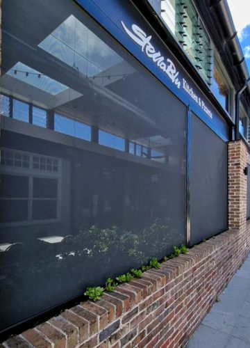 Screentex Zip Outdoor Blinds by Outdoor Blinds and Awnings O(B()