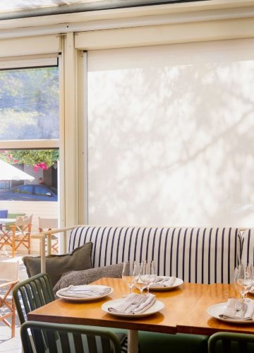 Screentex Zip Outdoor Blinds by Outdoor Blinds and Awnings O(B()