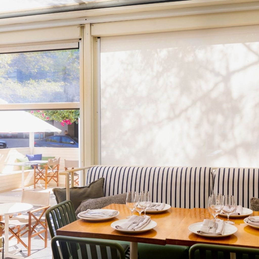 Screentex Zip Outdoor Blinds by Outdoor Blinds and Awnings O(B()