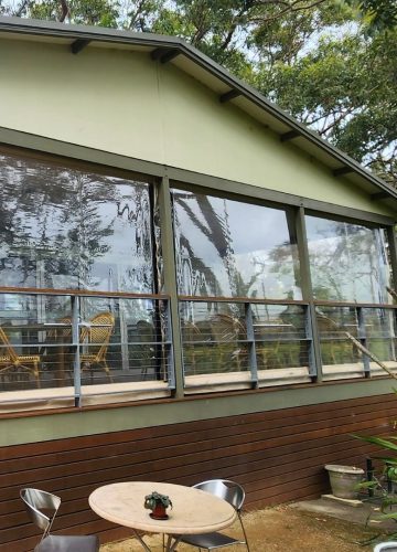 Screentex Zip Outdoor Blinds by Outdoor Blinds and Awnings O(B()