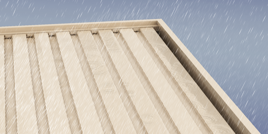 bio_RAIN Med Twist Opening Louvre Roof WATER TIGHT By Outdoor Blinds and Awnings (OBA)